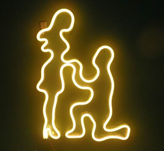 Led neon lights hanging wall decorative lights opening neon lights - ZEYTONCART