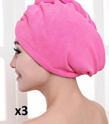 Women's Hair Dryer Cap, Absorbent Dry Hair Towel - ZEYTONCART