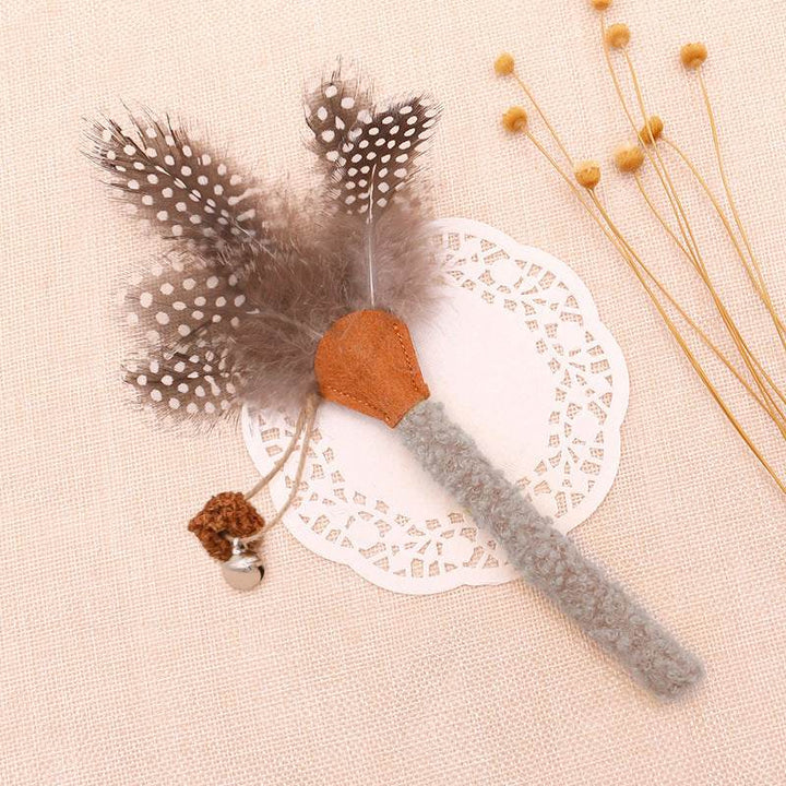 Cat Chew Sticks Catnip Chew Toys With Feather Funny Cat Feather Toys Silvervine Sticks For Cats Teeth Cleaning Chewing Relax - ZEYTONCART