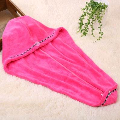 Water Absorption Dry Hair Bath Thick Towel - ZEYTONCART