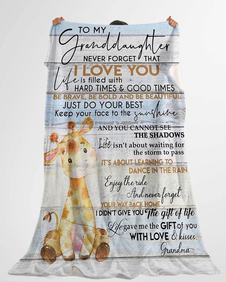 Digital Printed Flannel Single-layer Weighted Blanket Winter Office Shawl - ZEYTONCART