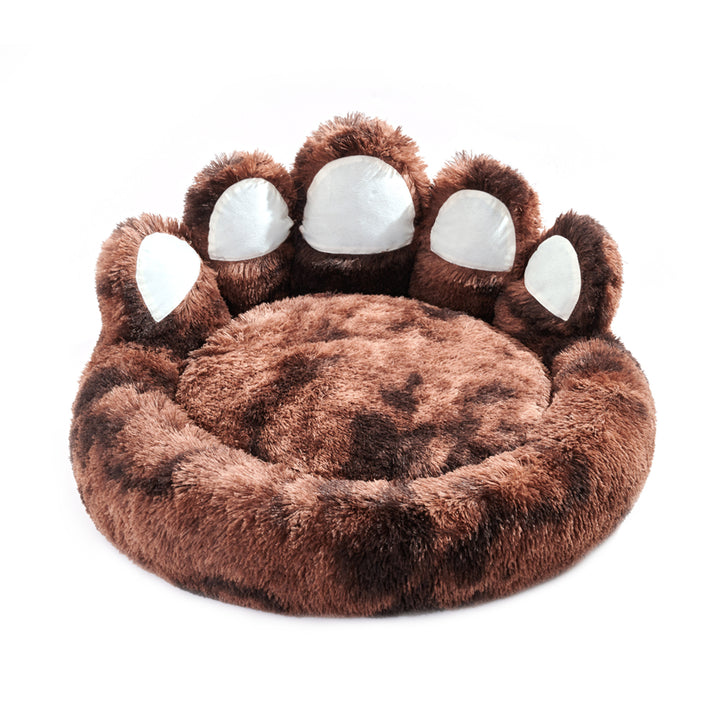 Cute Dog Bear Paw Shape Dog Bed, Dog Beds & Furniture For Small And Medium Dogs, Cozy Plush Cute Cat Beds For Indoor Cats - ZEYTONCART