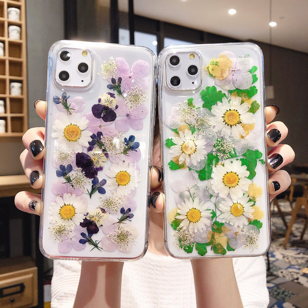 Preserved Flower Epoxy Phone Cases - ZEYTONCART