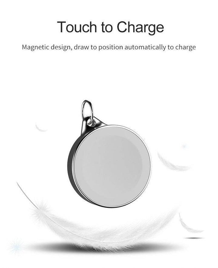 Suitable For Watch12345 Generation Watch Wireless Charger Portable Magnetic Keychain Watch Wireless Charger - ZEYTONCART