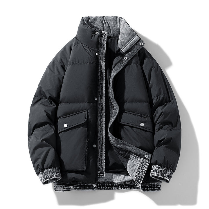Winter Fashion Individual Casual Down Jacket Men - ZEYTONCART