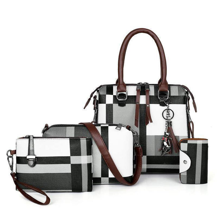 New Luxury Handbags Plaid Women Bags Designer - ZEYTONCART