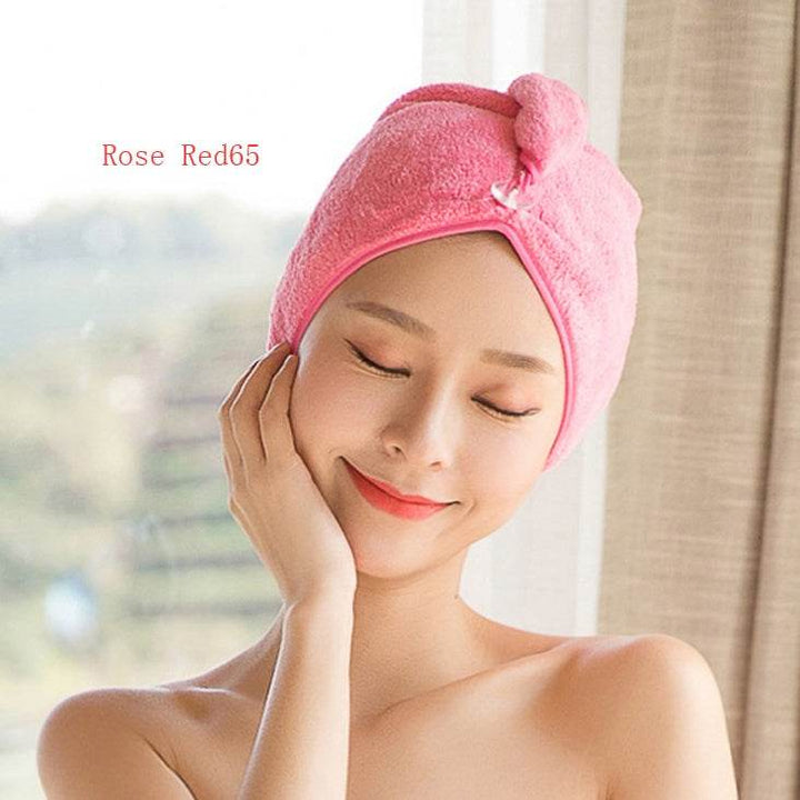 Women's Hair Dryer Cap, Absorbent Dry Hair Towel - ZEYTONCART