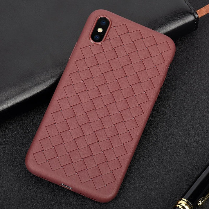 Luxury grid weaving case - ZEYTONCART