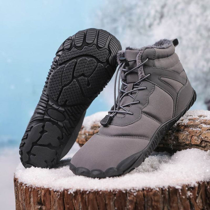 Couple Fleece-lined Hiking Shoes Non-slip Casual - ZEYTONCART