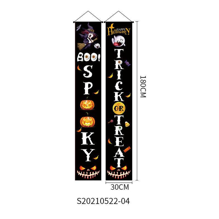 Halloween Decoration Couplet Trick Or Treat - ZEYTONCART
