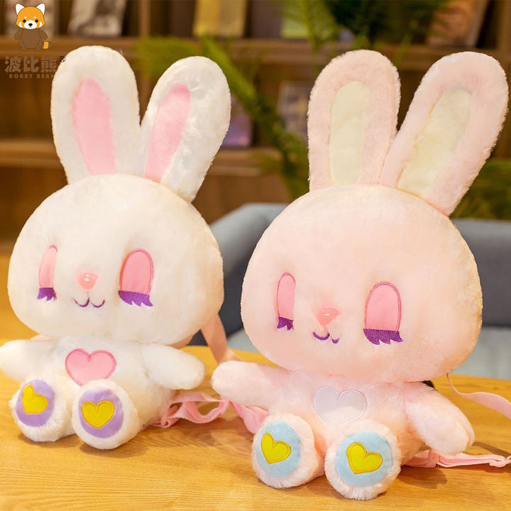 Children Baby Plush Rabbit Backpack Fashion - ZEYTONCART