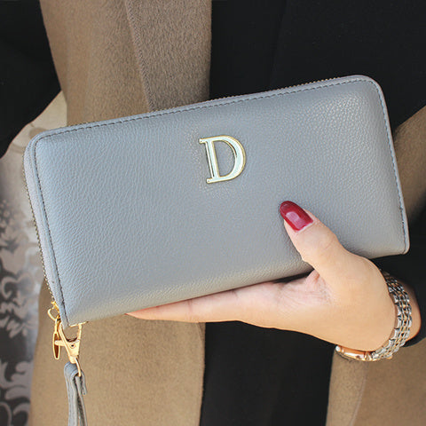 Long Wallet Women Leather Ladies Fashion - ZEYTONCART