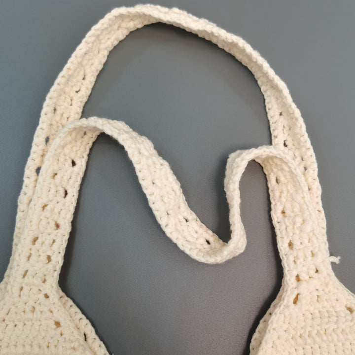 Women's Fashion Crochet Tote Shoulder Bag - ZEYTONCART