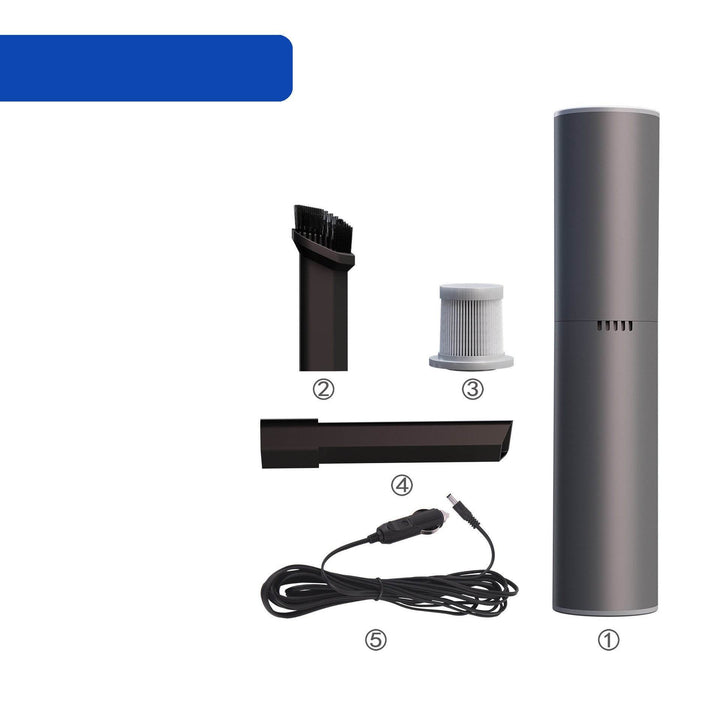 Car Vacuum Cleaner Wireless Charging Portable Mini - ZEYTONCART