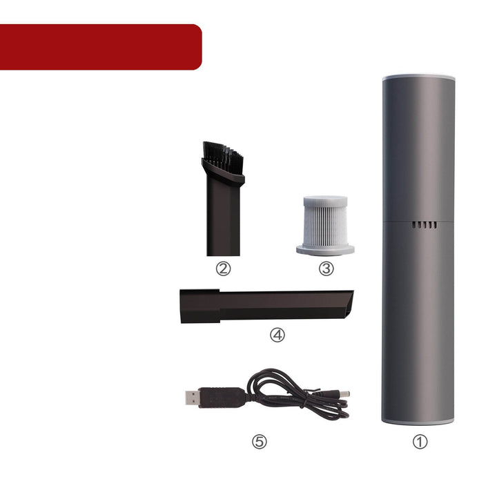 Car Vacuum Cleaner Wireless Charging Portable Mini - ZEYTONCART