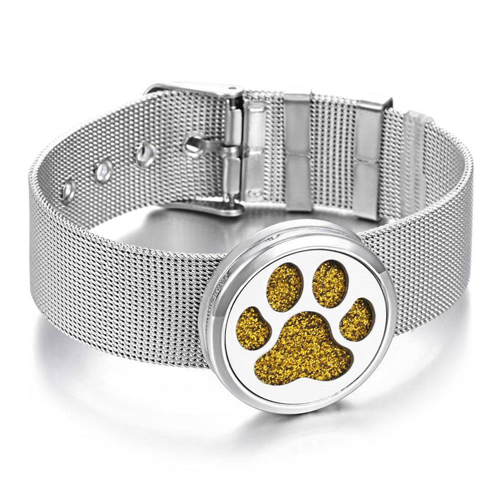 Stainless Steel Aromatherapy Bracelet Perfume Diffuser - ZEYTONCART