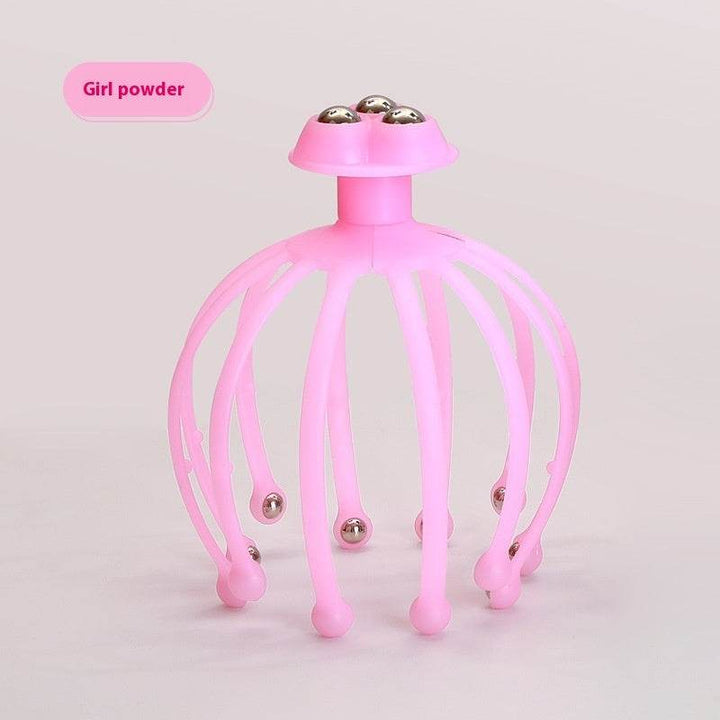 Manual 12-claw Rotating Ball Scalp Massager - ZEYTONCART