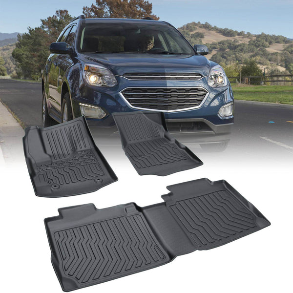 TPE Rubber Car Floor Mats For 12-17 Equinox & GMC Terrain Terrain Denali - ZEYTONCART