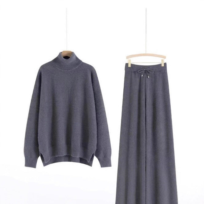 Autumn And Winter Knitting Suit Women - ZEYTONCART