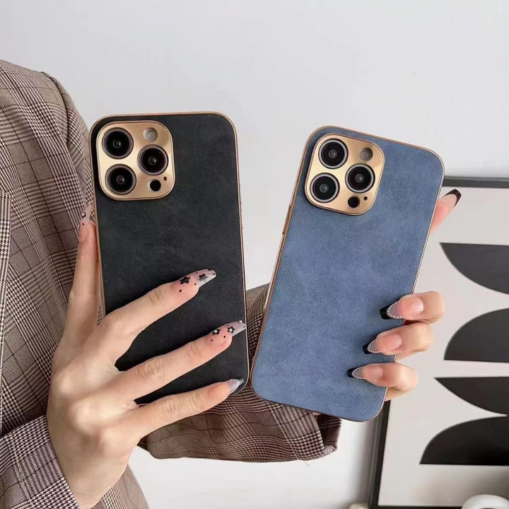 Leather Texture Phone Case - ZEYTONCART