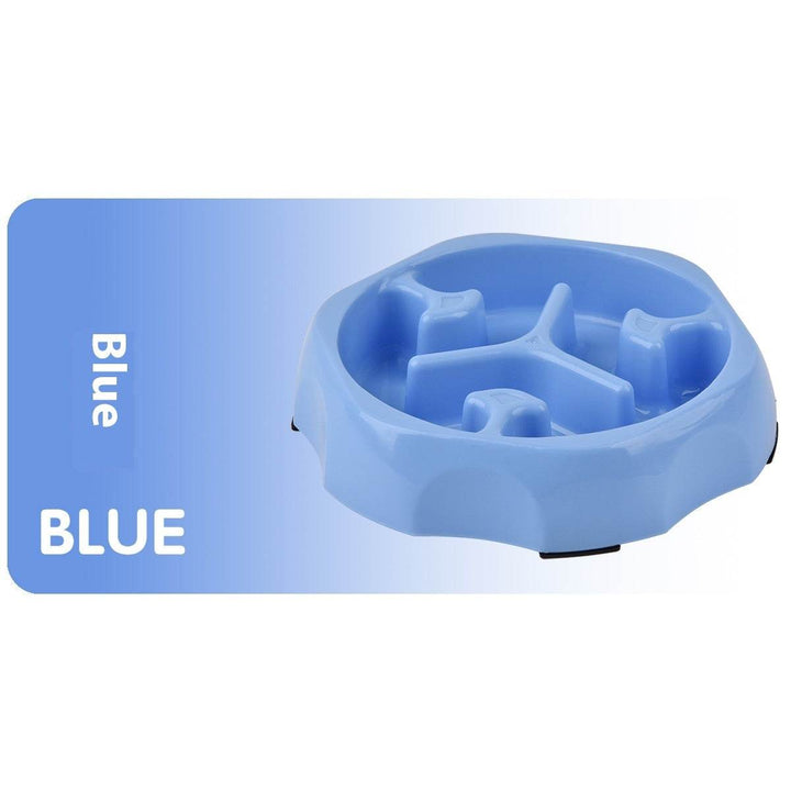 Round Slow Feeding Bowl Pet Supplies Slow Food Basin - ZEYTONCART