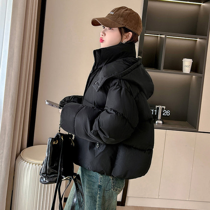 Winter Hooded Slim-fitting Cotton-padded Jacket Fashionable Stylish - ZEYTONCART
