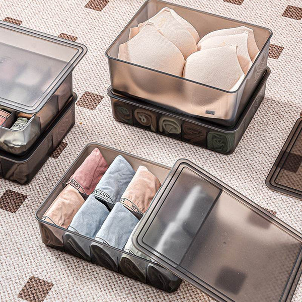 Stacked Storage Box Underwear Bra Socks Storage Box Storage Wardrobe Storage - ZEYTONCART