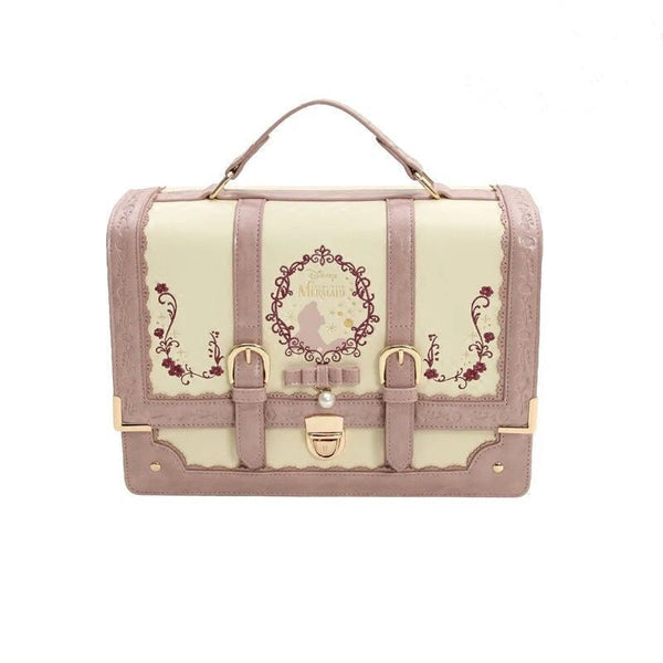 Women's Fashion Embroidered Bow Crossbody Backpack - ZEYTONCART