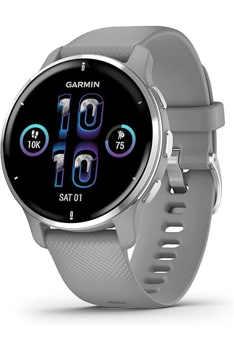Garmin Venu 3 Original Advanced Health and Fitness Features All-Day GPS Smartwatch with Round 4G Wireless Rubber Band