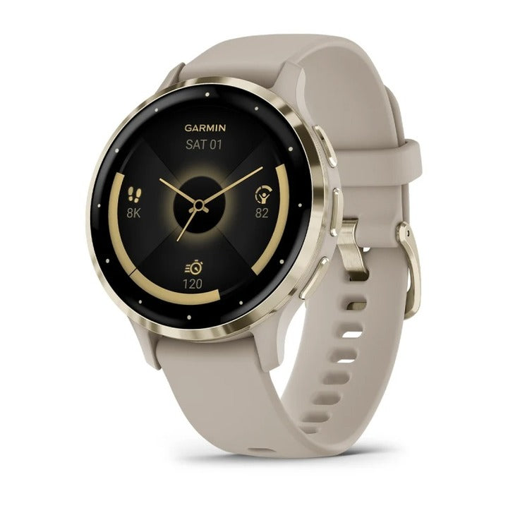 Garmin Venu 3 Original Advanced Health and Fitness Features All-Day GPS Smartwatch with Round 4G Wireless Rubber Band