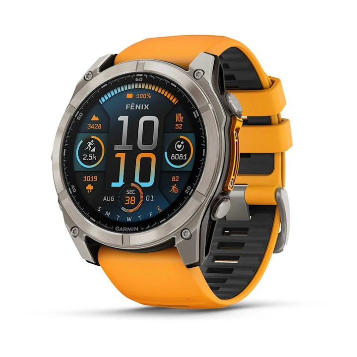 Intent New Garmins Fenix 8 AMOLED Sapphire 53mm 51mm 47mm multisport GPS smartwatch