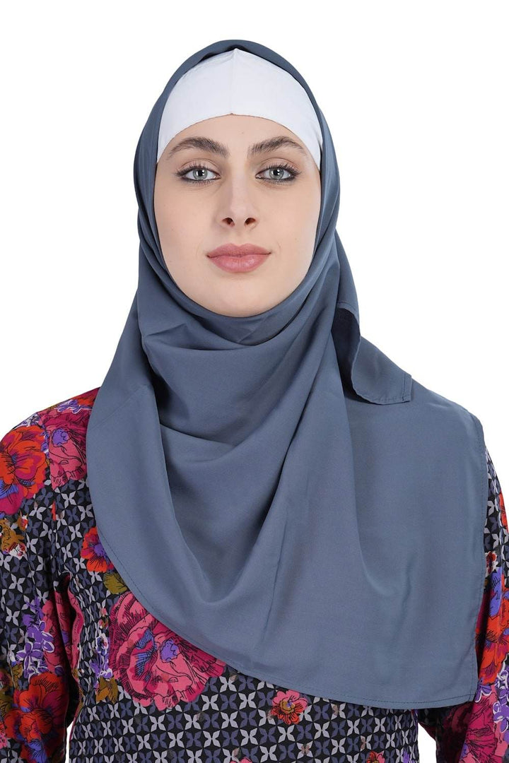 Printed Georgette Dual Layer Abaya AYG-014 - ZEYTONCART