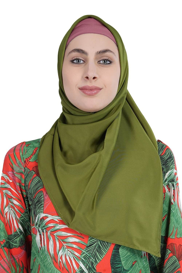 Printed Crepe Abaya AYP-592 - ZEYTONCART