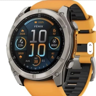 ORIGINAL SALES Garmins Fenix 8 43mm AMOLED,Sapphire,Premium Multisport GPS Smartwatch BUY NOW