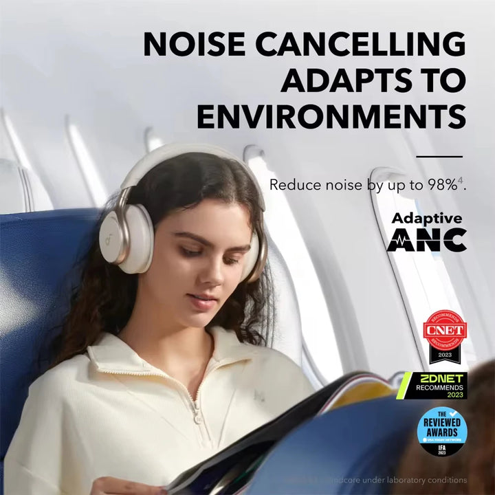 Anker Soundcore Space One Wireless Over-Ear Noise Cancelling Gaming Headphones - ZEYTONCART