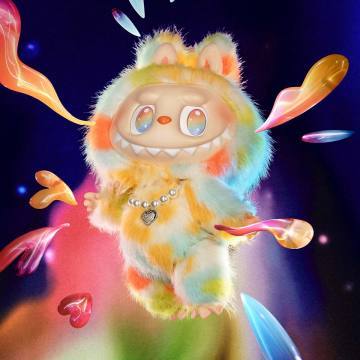 US In-Stock 100% Original Pop Mart LABUBU the MONSTERS Big Into Energy Series Rock the Universe Vinyl Plush Toy Doll Gift