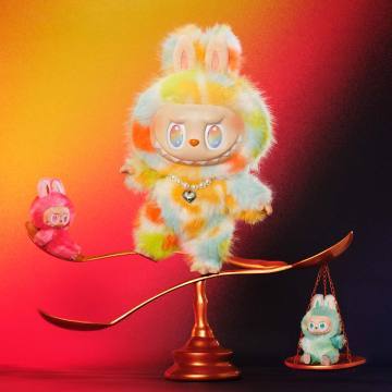 US In-Stock 100% Original Pop Mart LABUBU the MONSTERS Big Into Energy Series Rock the Universe Vinyl Plush Toy Doll Gift
