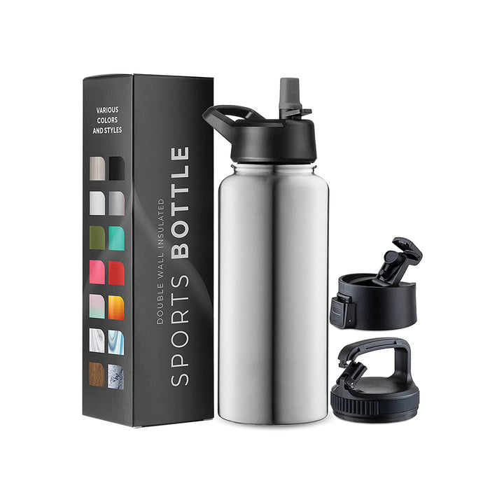 High Quality Sports Travel Coffee Water Bottle Double Wall Stainless Steel Vacuum Insulated Water Bottle Custom Printing - ZEYTONCART