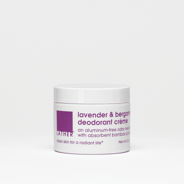 Natural Deodorant – Aluminum-Free with Bamboo, Arrowroot & Lavender Bergamot Scent - ZEYTONCART
