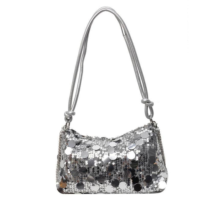 Pouches Women's Sequined Chain Shoulder Messenger Bag - ZEYTONCART
