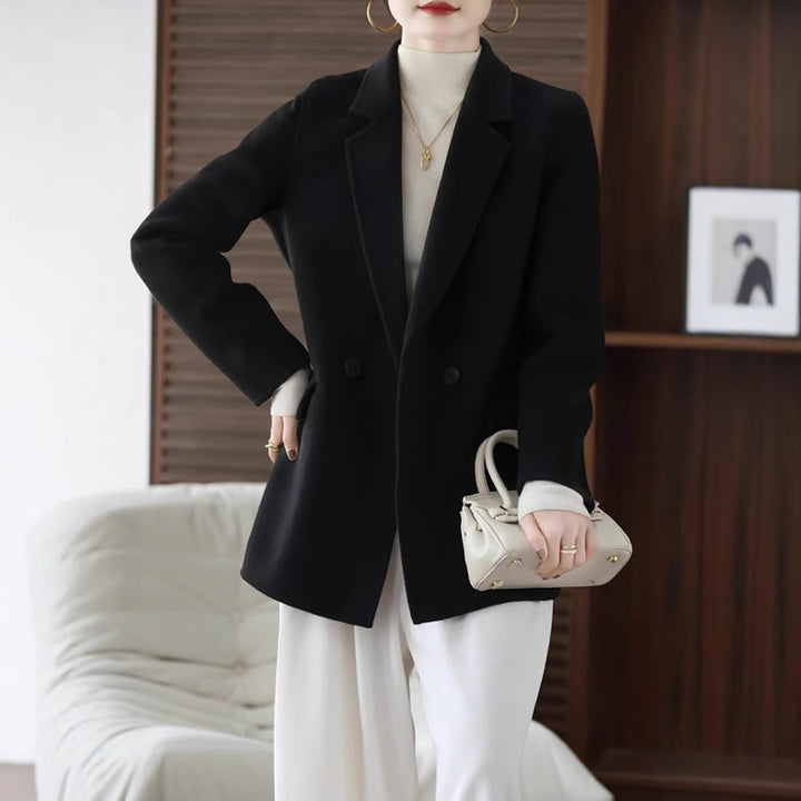 Autumn And Winter Double-sided Woolen Coat Women - ZEYTONCART