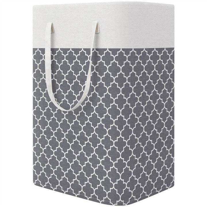 Large Laundry Basket Striped Foldable Storage Bag Laundry Baskets - ZEYTONCART