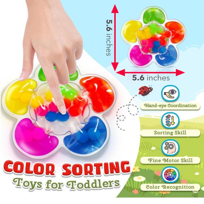 Color Classification Sensory Toys Matching Toys Children's Educational Toys - ZEYTONCART