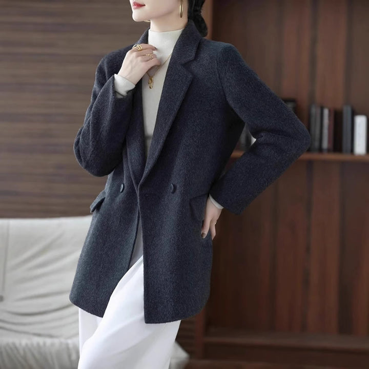 Autumn And Winter Double-sided Woolen Coat Women - ZEYTONCART
