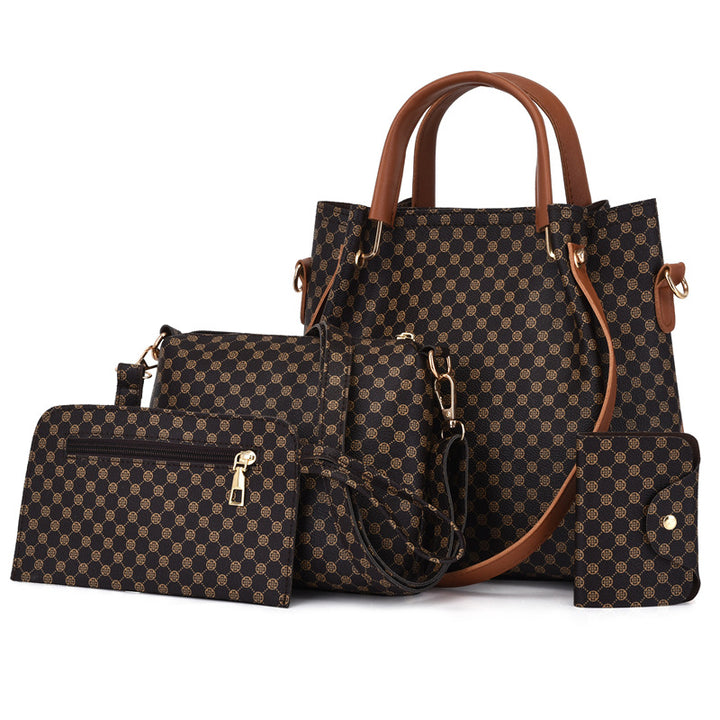 Women's Bag Handbag Fashion Fashion Mother And Child Bag Four-piece Set - ZEYTONCART