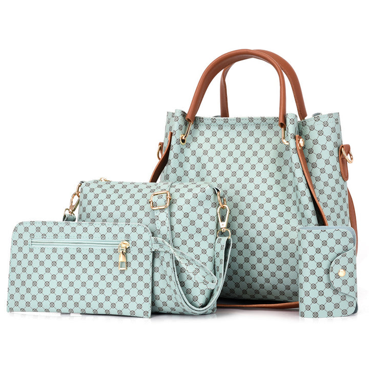 Women's Bag Handbag Fashion Fashion Mother And Child Bag Four-piece Set - ZEYTONCART