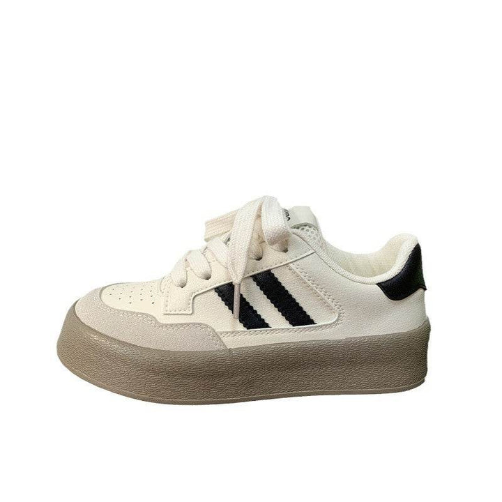 New Trend Canvas Thick-soled All-matching Sneakers For Women - ZEYTONCART