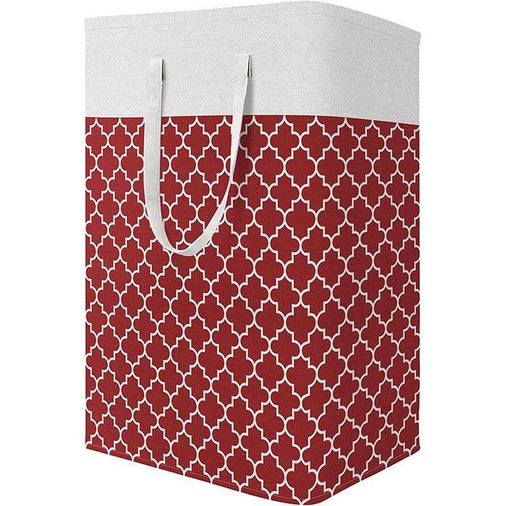 Large Laundry Basket Striped Foldable Storage Bag Laundry Baskets - ZEYTONCART