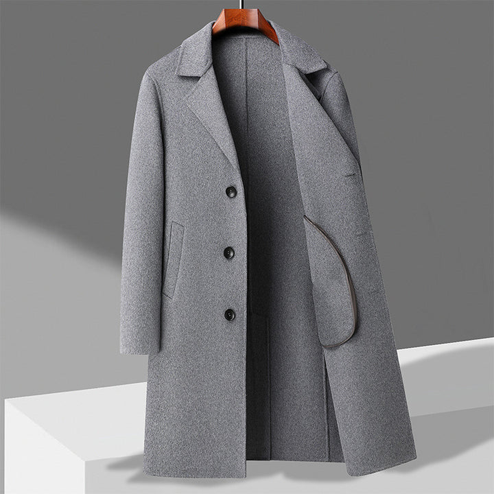Autumn And Winter Woolen Coat Casual Long - ZEYTONCART