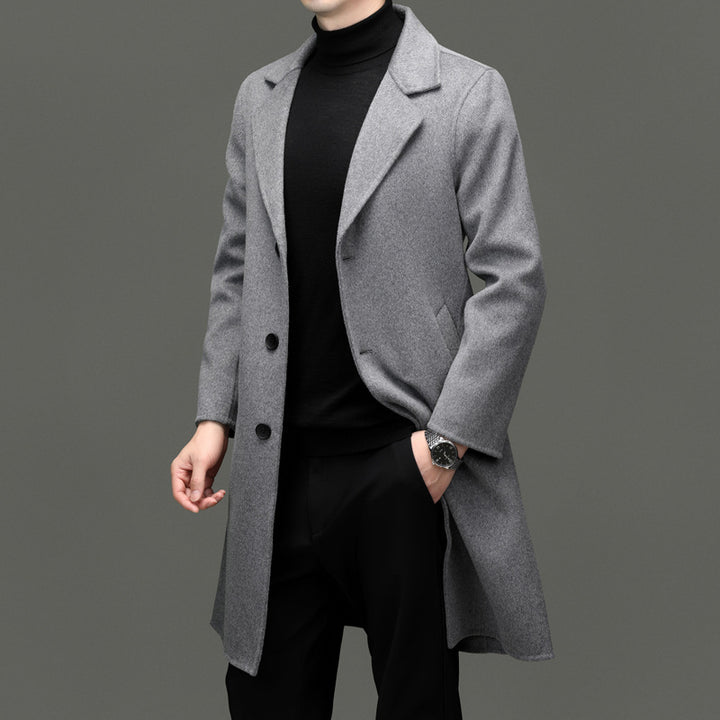 Autumn And Winter Woolen Coat Casual Long - ZEYTONCART